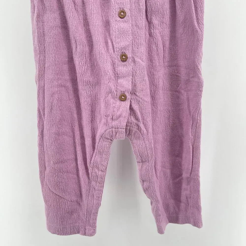 Baby Girl Lavender Gauze Ruffle Romper Jumpsuit 12M Carter’s One Piece